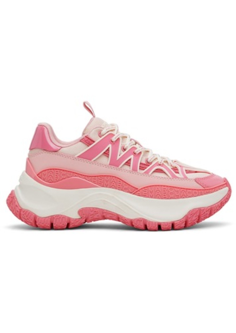 Marc Jacobs Pink 'The Colorblock Lazy Hiker' Sneakers