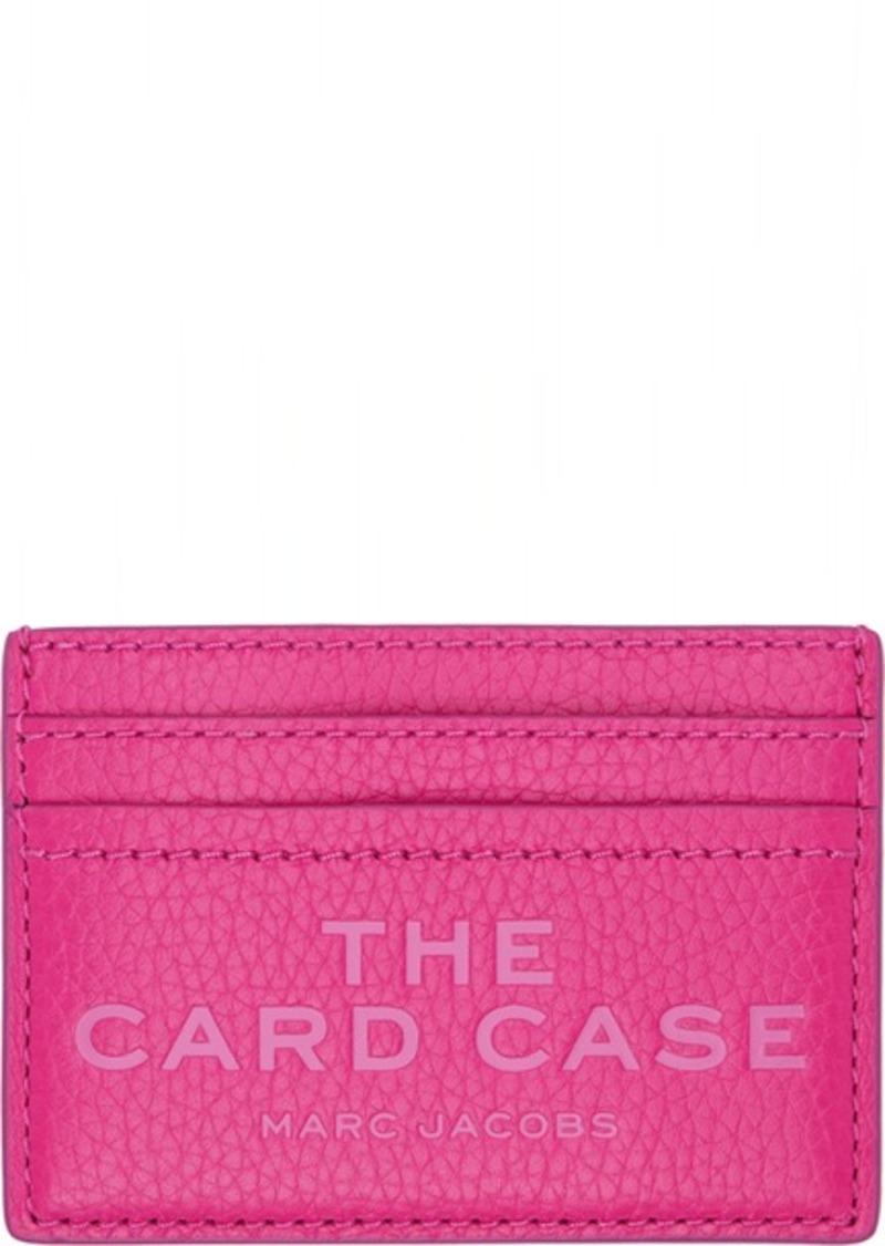 Marc Jacobs Pink 'The Leather' Card Holder