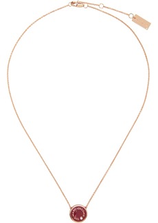 Marc Jacobs Rose Gold 'The Medallion' Necklace