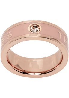 Marc Jacobs Rose Gold 'The Medallion' Ring