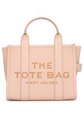 MARC JACOBS ROSE LEATHER MIDI TOTE BAG