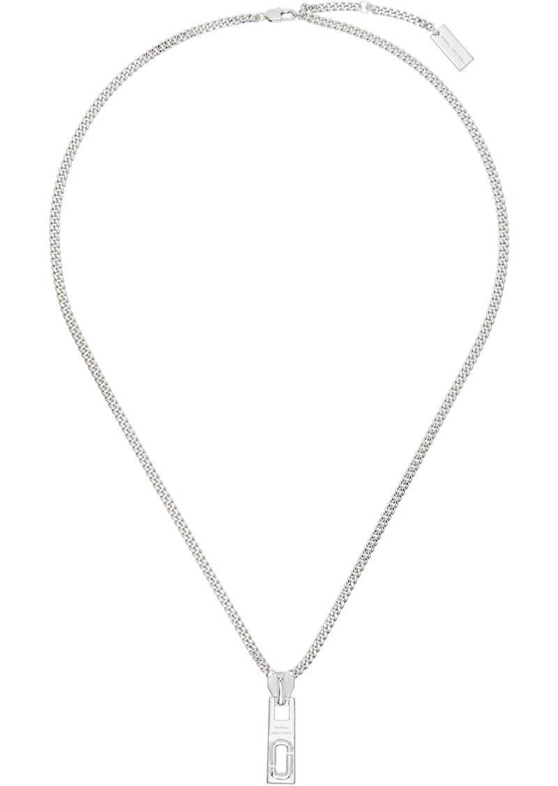 Marc Jacobs Silver J Marc Zipper Necklace