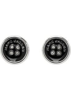 Marc Jacobs Silver 'The Button Stud' Earrings