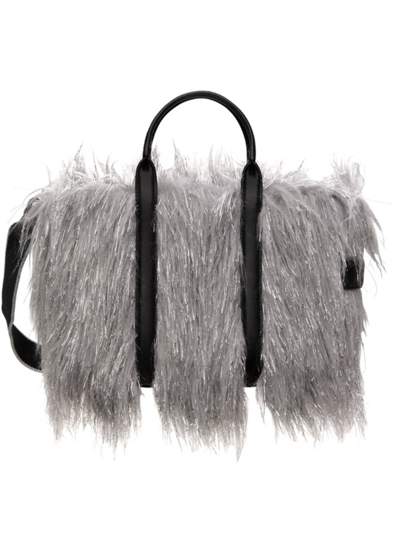 Marc Jacobs Silver 'The Creature Small' Tote