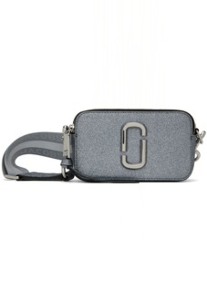 Marc Jacobs Silver 'The Galactic Glitter Snapshot' Bag