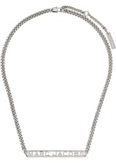 Marc Jacobs Silver 'The Monogram Chain' Necklace