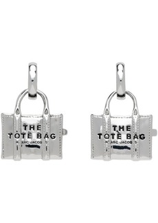 Marc Jacobs Silver 'The Tote Bag' Earrings