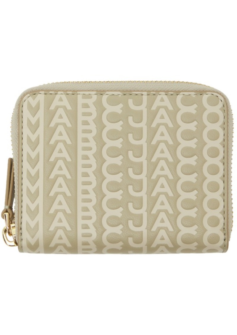 Marc Jacobs Taupe 'The Monogram' Wallet