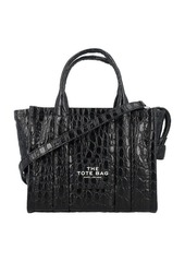 MARC JACOBS The croc-embossed small tote bag