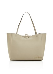MARC JACOBS The Kisslock Leather Tote 