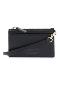 Marc jacobs the leather top zip wristlet