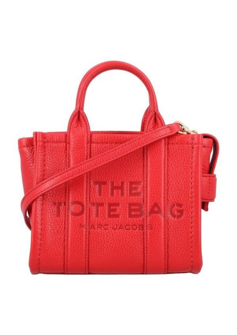 MARC JACOBS The mini tote leather bag