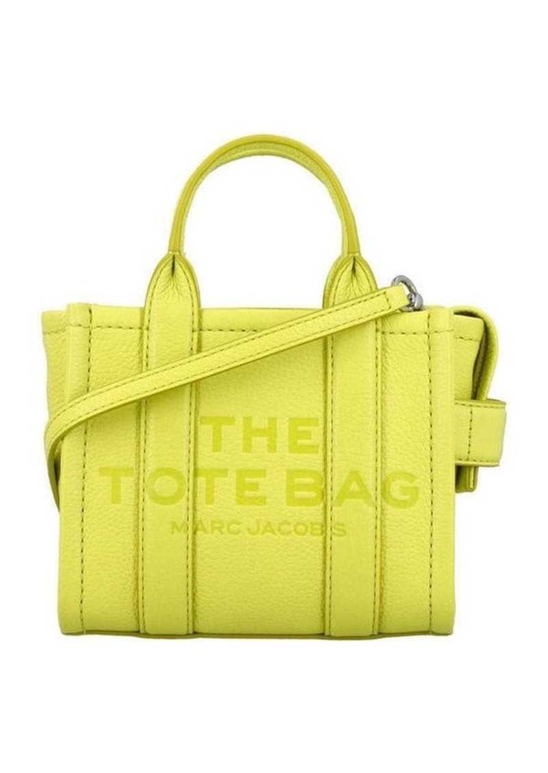 MARC JACOBS The mini tote leather bag