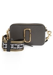 Marc Jacobs The Snapshot Leather Crossbody Bag in Graphite Multi at Nordstrom