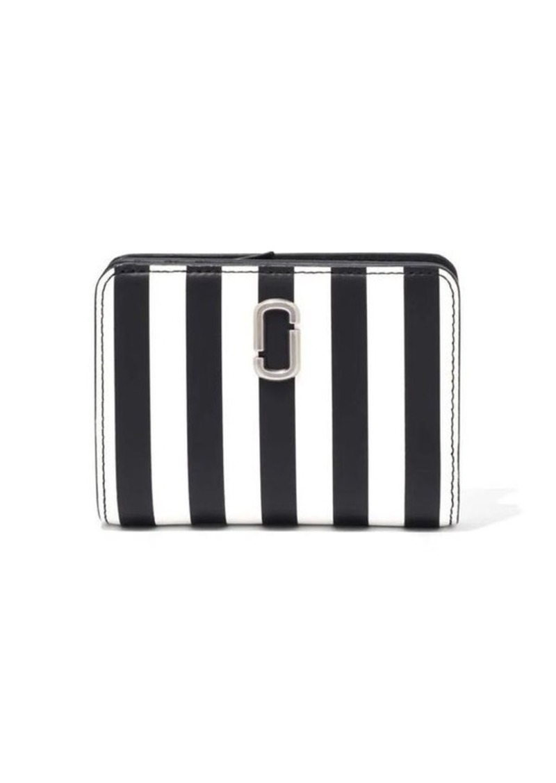 MARC JACOBS The Stripe Compact wallet