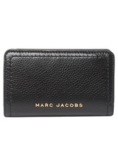 Marc Jacobs Topstitched Compact Zip Wallet in Black at Nordstrom Rack