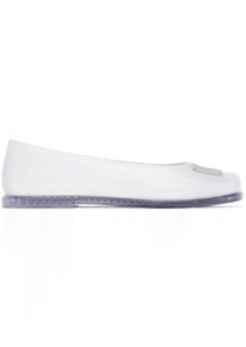 Marc Jacobs Transparent Melissa Edition Ruby Ballerina Flats