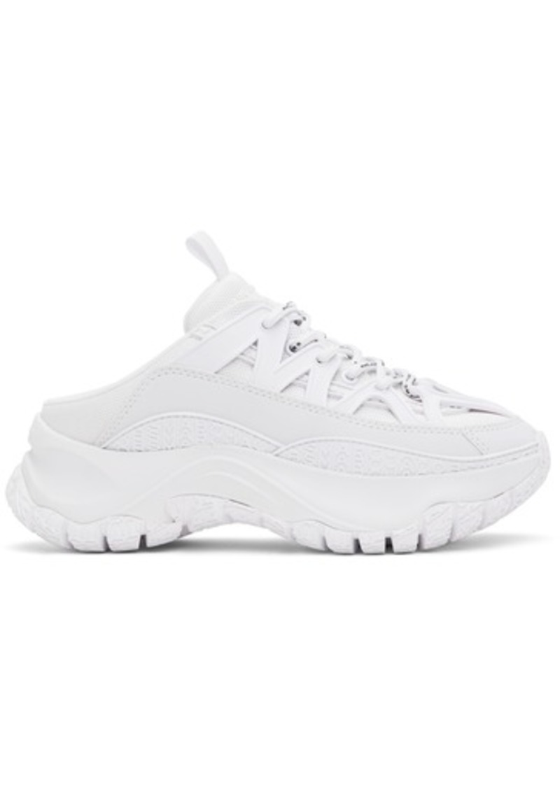 Marc Jacobs White 'The Lazy Hiker Mule' Sneakers