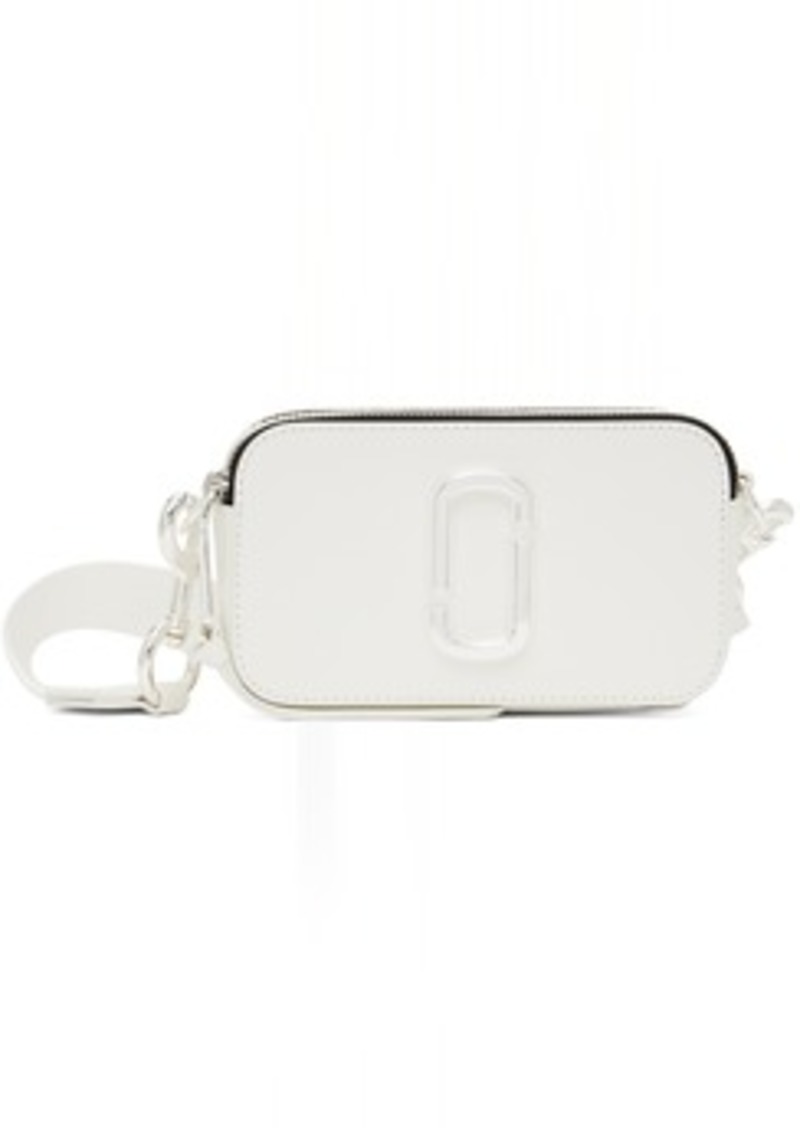 Marc Jacobs White 'The Snapshot DTM' Bag