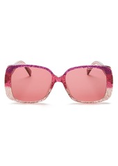 MARC JACOBS Women's Square Sunglasses, 55mm