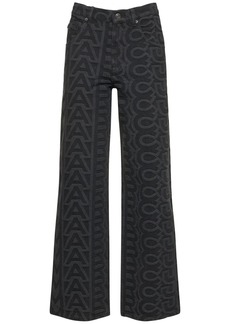 Marc Jacobs Monogram Overdyed Denim Pants