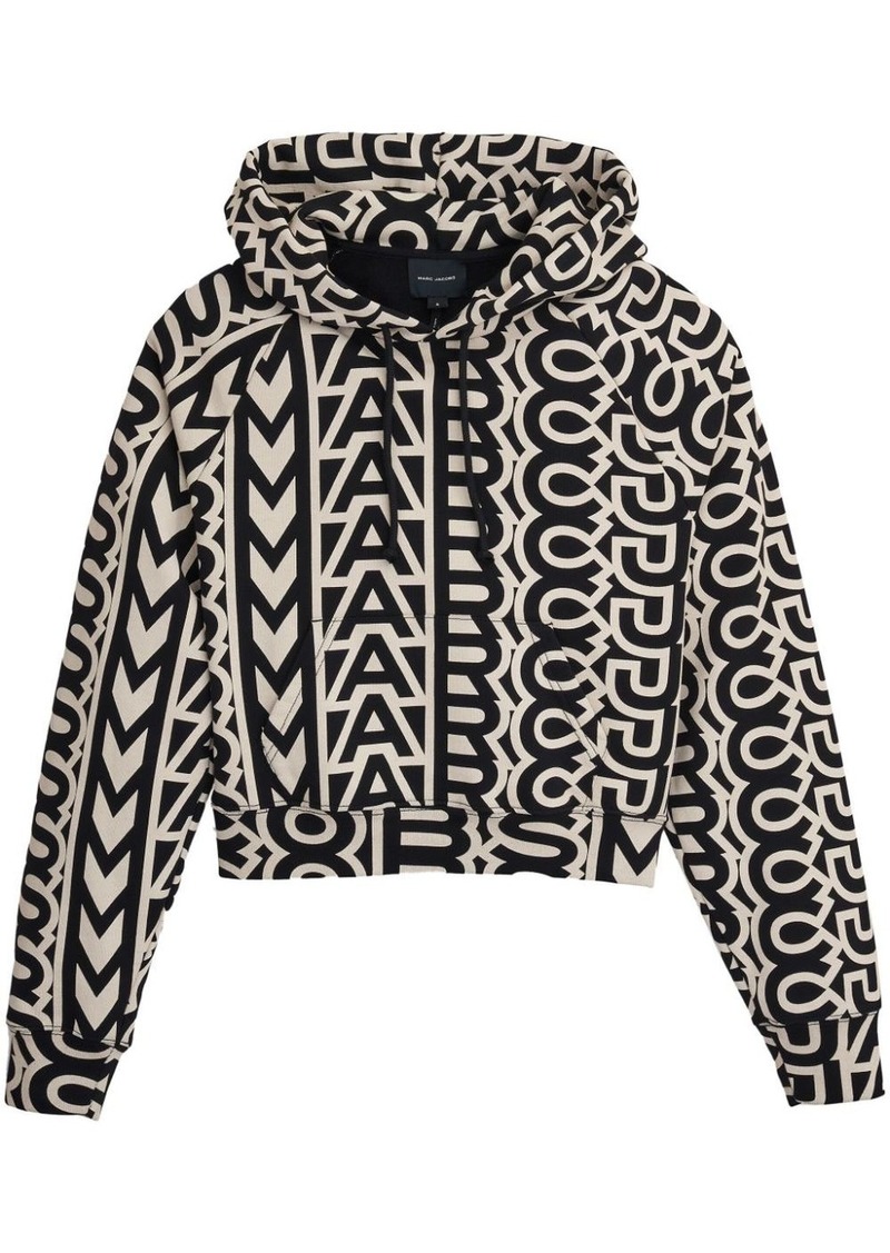 Marc Jacobs Monogram cropped hoodie