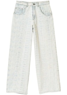 Marc Jacobs The Monogram wide-leg jeans