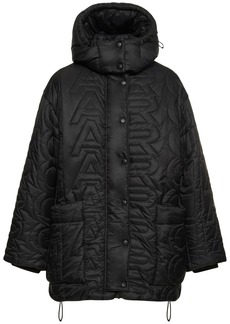 Marc Jacobs Monogram Quilted Down Jacket