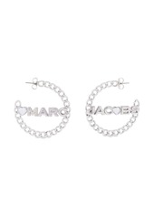 Marc Jacobs chain hoop earrings