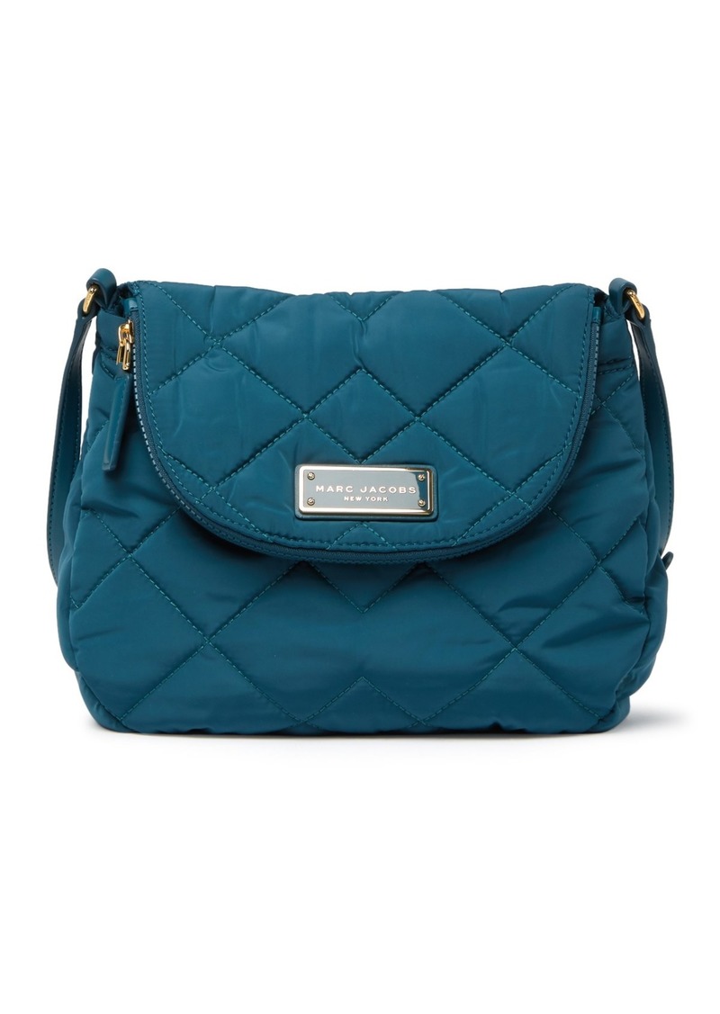 marc jacobs quilted nylon messenger bag