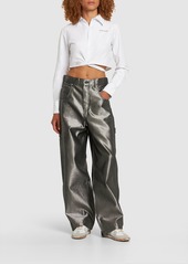 Marc Jacobs Reflective Oversize Jeans