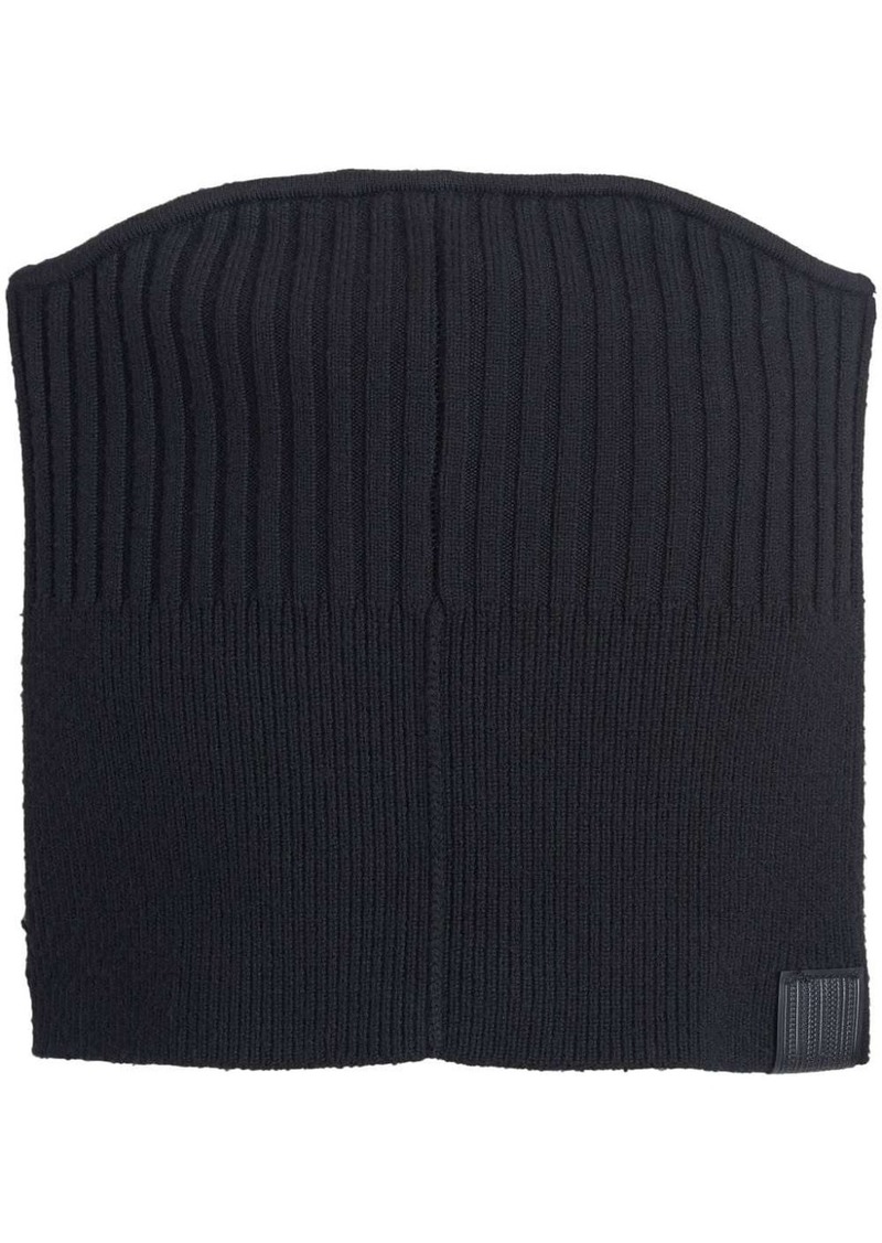 Marc Jacobs Tube ribbed knit top