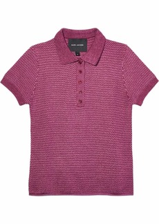 Marc Jacobs short-sleeve knitted polo shirt