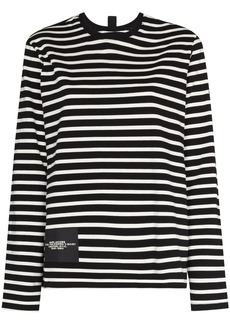 Marc Jacobs stripe-pattern long-sleeve T-shirt
