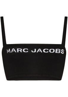Marc Jacobs The Bandeau intarsia-knit top