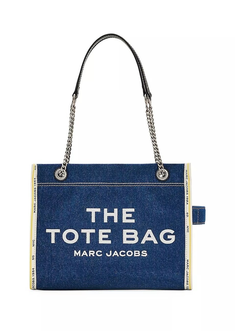 Marc Jacobs The Denim Chain Medium Tote Bag