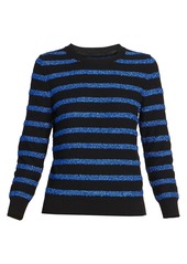 Marc Jacobs The Glam Sparkle Striped Sweater