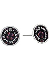 Marc Jacobs The Marbled Medallion Studs Earrings