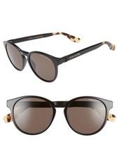 Marc Jacobs 52mm Round Sunglasses