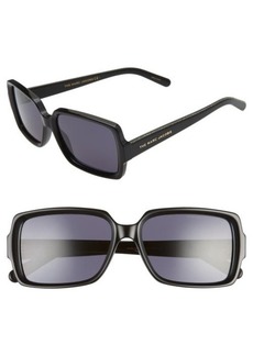 The Marc Jacobs 56mm Rectangle Sunglasses