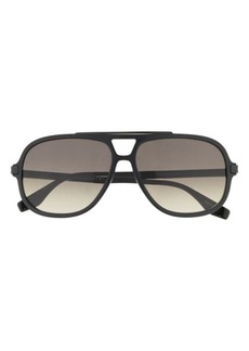 The Marc Jacobs 59mm Gradient Aviator Sunglasses