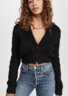 The Marc Jacobs Hairy Cropped Mohair Cardigan