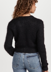 The Marc Jacobs Hairy Cropped Mohair Cardigan