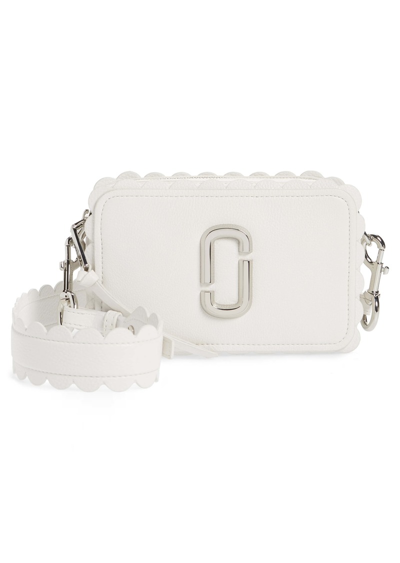 Marc Jacobs, Bags, The Softshot 2 Scalloped Leather Crossbody Bag