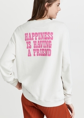 The Marc Jacobs x Peanuts Happiness Is Crew Sweatshirt