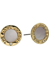 Marc Jacobs The Medallion Mother-of-Pearl Earrings