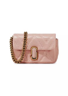 Marc Jacobs The Mini Quilted Leather Convertible Shoulder Bag
