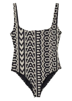 Marc Jacobs monogram-print one-piece swimsuit