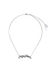 Marc Jacobs The Nameplate logo necklace