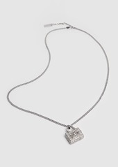 Marc Jacobs The Pavé Tote Crystal Pendant Necklace
